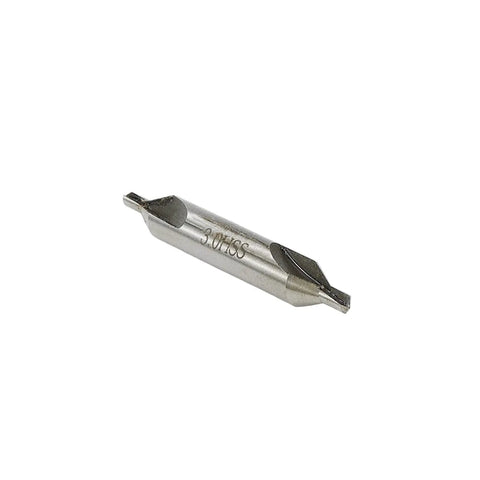 Straight Up Rock Solid HSS Center Drill Bits With Bang On Point 3Mm Tip And Clean 60 Degree Cut Perfect For Shop Lathes And Metal Projects Comes As A No Nonsense 10 Piece Set, 3mm HSS drill bit with 60 degree tip.