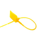 200 Pieces Nylon Cable Ties With Self Locking Security Seals For Cargo Handling Postal Jobs And Storage Marking Tasks In Assorted Bright Colors To Keep Your Stuff Organized And Safe No Fancy Tools Needed, yellow cable tie