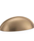 Champagne Gold Cup Drawer Pull from 10 Pack, 3 Inch (76mm), cabinet hardware for kitchen cabinets, furniture, drawers, doors.