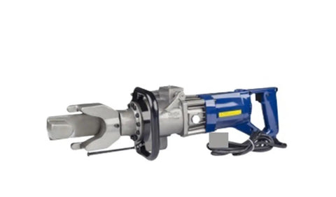 Portable Electric Rebar Bender Cutter For 16mm Steel Bars, lightweight hydraulic tool for fast bending and cutting.