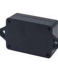 IP65 Waterproof ABS Plastic Project Box Junction Enclosure Built Tough For DIY Electronics Power Housing With Fixed Ear 3 Point 3 X 2 Point 3 X 1 Point 3 Inches Black Indoor Outdoor Rugged Ready black ABS enclosure with mounting ears