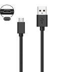 Replacement USB Charger Cable For Rotary Tools Fits PawControl And Popular Models Like Lite 7760 N 10 And 7350 PET, black 5 ft USB2.0 to Micro USB cord