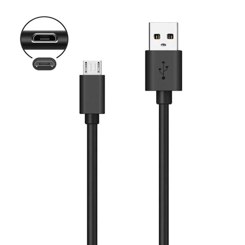 Replacement USB Charger Cable For Rotary Tools Fits PawControl And Popular Models Like Lite 7760 N 10 And 7350 PET, black 5 ft USB2.0 to Micro USB cord