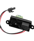 GM 22807122 Blower Motor Resistor For Heating And Air Conditioning Restores Fan Speeds And HVAC Control In Chevy Buick GMC Cadillac Rides OE Replacement No Programming Required, black component with wires