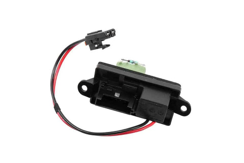 GM 22807122 Blower Motor Resistor For Heating And Air Conditioning Restores Fan Speeds And HVAC Control In Chevy Buick GMC Cadillac Rides OE Replacement No Programming Required, black component with wires