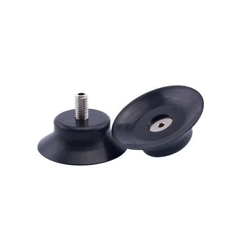 10Pc Industrial Pneumatic Suction Cup Adaptation Heads M5x6 Small Joint Converters Vacuum Tool For Automated Manufacturing Robotic Grippers Heavy Duty Nickel Plated Copper Parts Reliable Automation, rubber cup adapters.