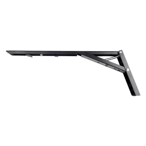 Wall Mounted Triangle Folding Workbench Bracket Heavy Duty Steel Built To Last Adjustable 4 8 10 12 Inch Size Options Easy Install Sturdy Table Shelf Support For Garage And Shop 14 Inch Length
