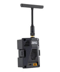 Ranger Micro 2.4GHz ELRS Module For TX16S TX12 MKII Radios With T-Shape Antenna, black plastic, plug-and-play module, front angle