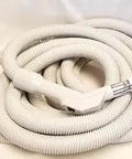 35 Foot Low Voltage Central Vacuum Hose With On Off Pistol Grip And Button Lock 1 3 8 Inch Diameter Tough As Nails And Durable