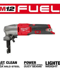 M12 FUEL 16 Gauge Variable Speed Nibbler Tool Only, cordless sheet metal cutter, compact design, ideal for precise cutouts