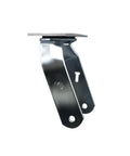 Heavy Duty 10 Inch Swivel Caster Fork Yoke Frame For Pneumatic And Semi Pneumatic Wheels showing steel structure with mounting plate.