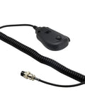 Rugged Handheld Speaker With Mic And Microphone Hanger For FT Series Ham Radios with coiled cable and connector