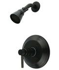Concord Shower Only In Oil Rubbed Bronze With Seven And A Half Inch Escutcheon Quarter Turn Washerless Cartridge One Point Eight GPM At Eighty PSI