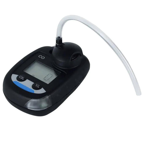 Carbon Monoxide Detector With Loud Alarm, Bright Light And Vibration, 0-500ppm CO Monitor With Back Clip, Easy To Use And Portable