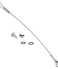 Two Pack Cabinet Door Restraint Kit With Door Stops Zinc Finish Includes Screws And Washers To Keep Doors From Swinging Too Far