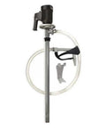 Real Deal Electric Drum Pump Built Like A Tank With Corrosion Resistant CPVC Internals For Flawless Chemical And Water Transfer Runs On 220 Volt Ac Factory Fresh In Usa