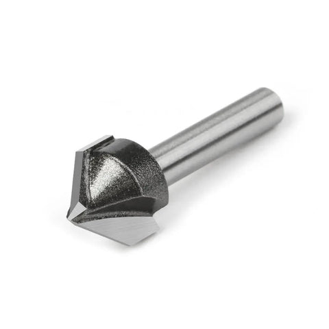Super Sharp 90 Degree Chamfer Router Bit With Tungsten Carbide Tip For Precision V Groove Engraving Jobs On Wood Or Plastic Plus 6mm Shank