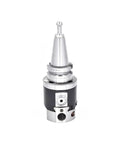 Pro Grade CNC Boring Head With BT30 And BT40 Mounts Covers Eight To Two Hundred Eighty Millimeter Span Stainless Steel fixture with precise adjustment dial.