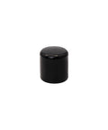 Heavy Duty Magnetic Bifold Door Catch Holder With Strong Magnet Stopper, 29mm black metal unit for secure door holding.