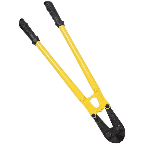 Heavy Duty 24 Inch Bolt Cutter With Forged Hardened Jaws And Ergonomic Soft Grip Handles Built To Be A Real Workhorse For Cutting Bolts