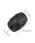 Heavy Duty Gravity Ball For Pull Down Faucets Universal Sprayer Hose Weight, 49mm x 60mm, black plastic-wrapped iron core