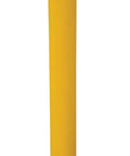 Straight Up Heavy Duty Yellow Bollard Post Cover 48 Inch Height By 6.5 Diameter Low Density Polyethylene Thermoplastic Guard for Parking Lots.
