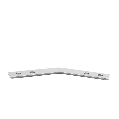 Heavy Duty 135 Degree Reinforcement Plate Side Connection Bracket for barns, garages, gates, and sheds with flush countersunk holes