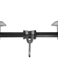 Lightweight Aluminum I Beam Slider Anchor for Easy Fall Protection No Tools Install Adjustable Turn Locking Adjusters Nylon Bushings