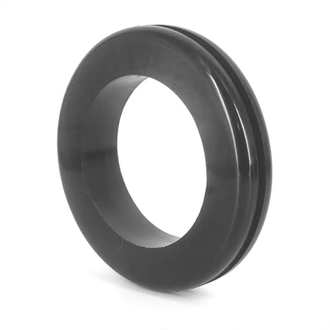 Kickass Heavy Duty Rubber Grommets For Wiring Harness Protection 2 Inch Inner Diameter Flame Retardant Heat Insulator Plug shown from side