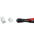 69411 Circuit Breaker Finder Accessory Kit With Leads And Adapters For ET300 And ET310, Light Socket Adapter, Alligator Clip Adapter