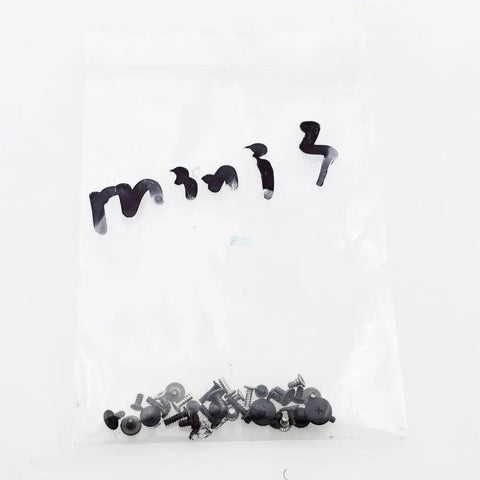 Carbon Steel Drone Body Screw Kit For Mini 2, Mini 3, Mini 3 Pro, And Mini 4 Pro With Rust Resistant Screws in clear bag