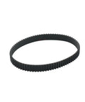 Tough As Nails GT2 Timing Belt For Power Transmission 2GT Synchronous Drive Belt, durable and wear resistant, visible from the side