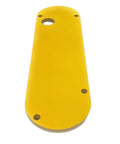 Yellow insert plate from Zero Clearance Inserts Set Five Pack For DWE7485 Table Saw, Pro Grade Fit, Safer Ripping And Cleaner Cuts.