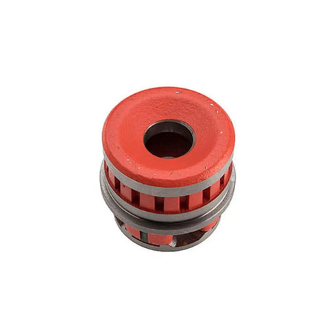Ridgid 37535 Hand Threader Die Head For Model 12R High Speed RH Stainless Steel One Inch Pipe Size replacement die head shown from above.