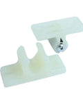 Motorhome Door Holder With Strong Magnetic Door Catch for Outside Use RV Camper Door Retainer made of white nylon