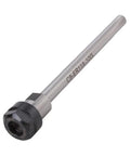 Heavy Duty CNC Straight Shank Extension Rod 8mm for Milling Machines Lathes and Tooling, precise threading with steel body.