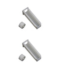2-Pack Silicone Tubing Clamps Shut Off Hose Clip With Adjustable Flow Control For Small Hoses And Wine Bottles