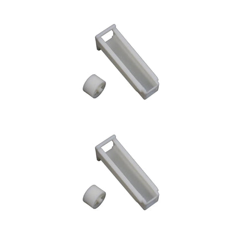 2-Pack Silicone Tubing Clamps Shut Off Hose Clip With Adjustable Flow Control For Small Hoses And Wine Bottles
