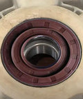 Front Load Washer Tub Bearings And Seal Kit Replacement For Lg Kenmore Sears Built Tough Appliance Repair Parts includes view of large bearing seal.