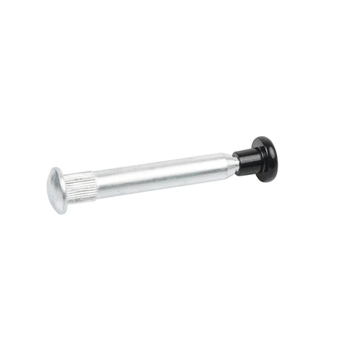 No Tools Needed Door Hinge Repair Kit For Cars 30 Second Install Aluminum Hinge Set showing metal pin and black cap