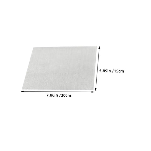 4 Piece Quick Bumper Repair Mesh Kit, Stainless Steel Car Bumper Protector Mesh For Your Ride Auto Body Maintenance, 5.89in x 7.86in