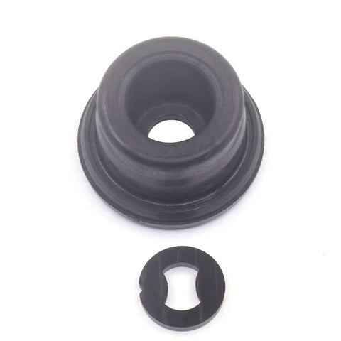 Replacement Parts Kit For Roofing Coil Nailer NV Series Including Pro Grade Gasket Kit Shafts Washers Piston Bumper And Bumper Sheet For NV45AB2 NV45AB NV45AE NV45AC NV45AA NV45ab2 showing a black rubber gasket and washer from the kit