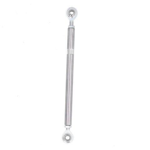 Adjustable Alternator Tensioning Rod With Heim Joint 8.5 Inch Length Heavy Duty Alternator Bracket Accessory For SBC BBC Chevy 350 454 Engines Easy Mount And Precise Tension, stainless steel
