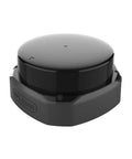 RPLiDAR S2L 18m ToF LiDAR Scanner for indoor and outdoor mapping with IP65 rating, compact black sensor, side view