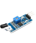 20 Pcs IR Obstacle Avoidance Sensor Modules For Arduino, Reflective Photoelectric Proximity Sensors Kit circuit board close-up