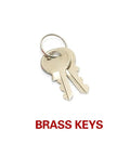 Beefy Heavy Duty Laminated Steel Keyed Padlocks With Keyed Alike Locks Normal Shackle Security Locks One And Nine Sixteenths Inch Wide Body Pack Of Forty Eight For Home Garage Storage brass keys