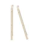 Built Tough Heavy Duty Ball Bearing Drawer Slides 2 Pack Full Extension Cold Rolled Steel Cabinet Hardware side mount tracks.