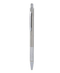 Top Shelf Diamond Tipped Engraving Pen For Glass And Metal With Killer Precision Scriber Tool Nifty Craft Marker For Diy Projects And Fine Lettering Works In Sleek Silver Finish, silver finish, side view.