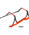 Aluminum And Carbon Fiber Landing Gear A Style RD Upgrade For Blade Revolution 235 CP RC Helicopter with bolts shown