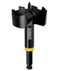 Self Feed Wood Drill Bit 3-5/8 Inch With 7/16 Ball Groove Shank showing sharp spurs for quick wood cutting.
